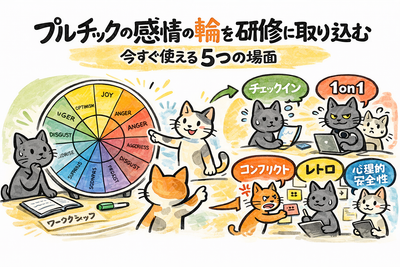 プルチックの感情の輪を研修に取り込む — 今すぐ使える5つの場面