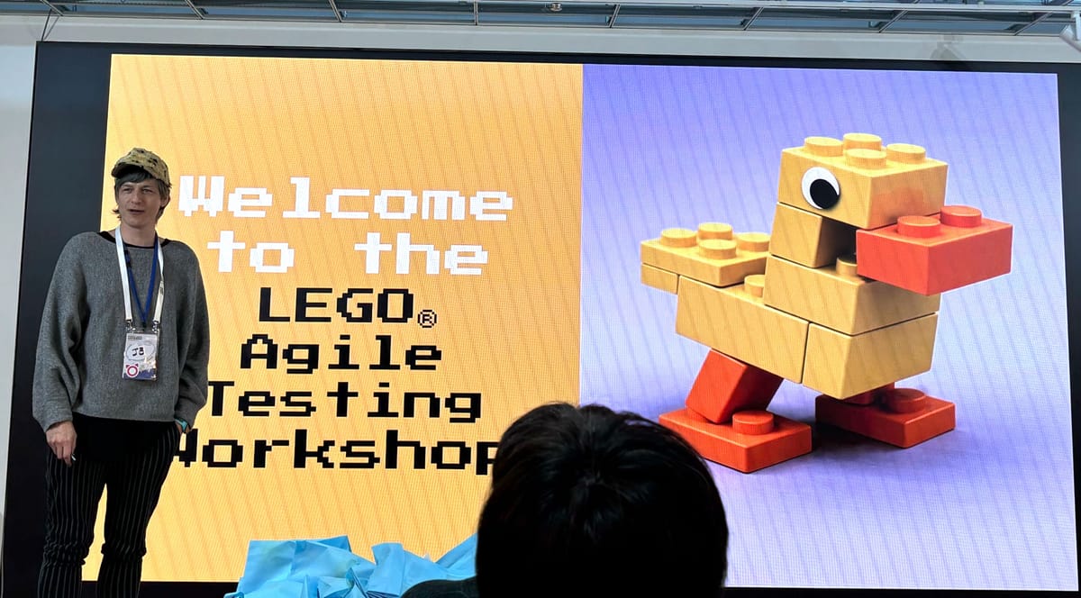 Lego Compression Testing Experiencing the Agile Testing Manifesto through a Lego Workshop